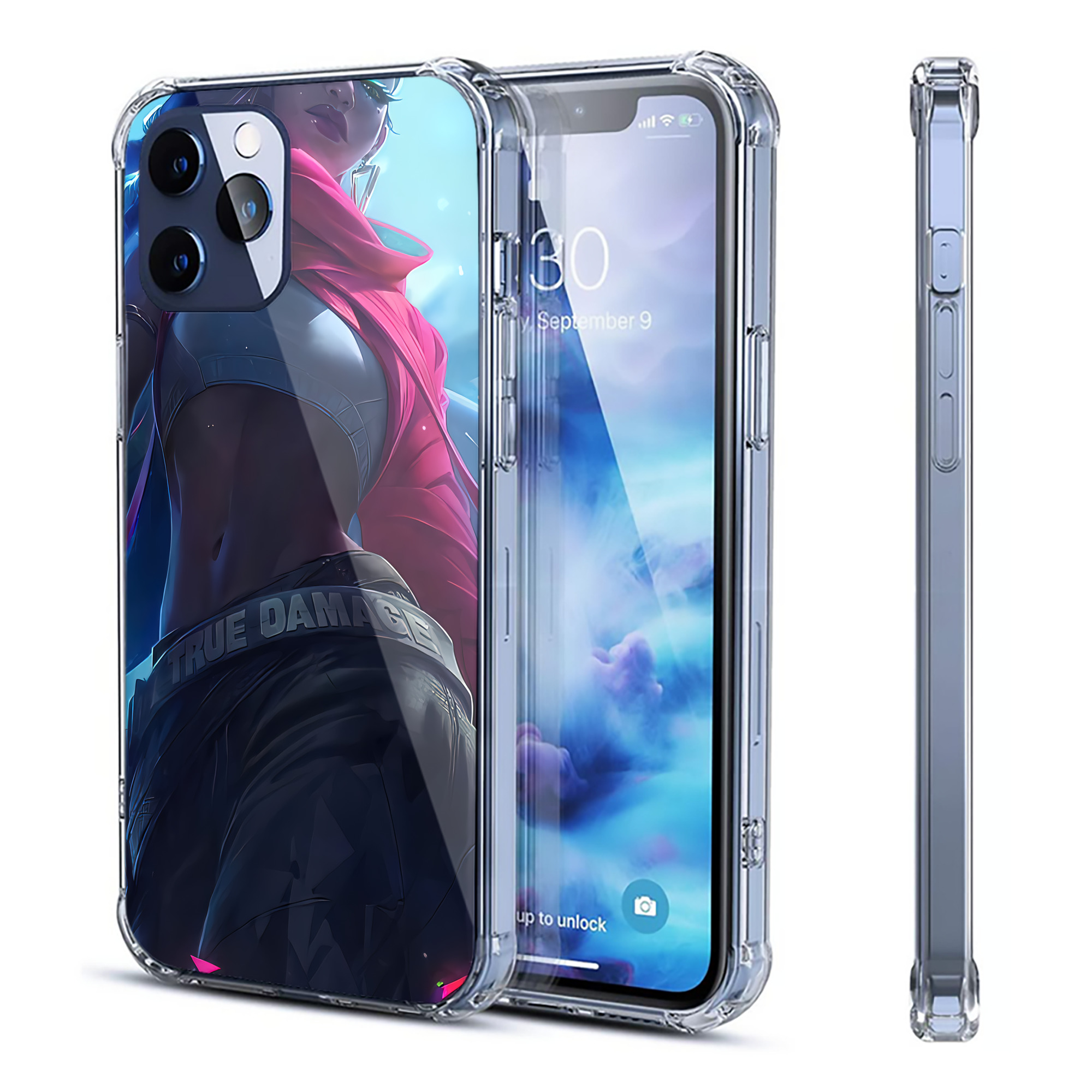 リーグ・オブ・レジェンド League of Legends LOL 【iPhone 12シリーズ対応】透明スマホケース（クリアソフトケース）